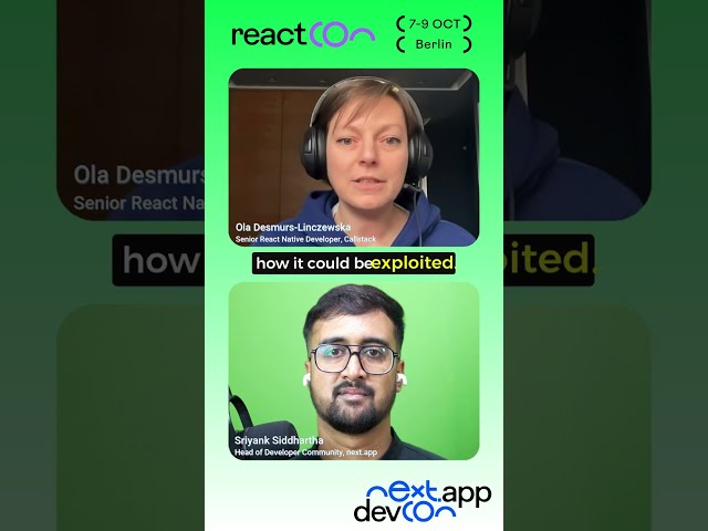 Audit 1000s of npm Packages Without Losing Your Mind | Desmurs-Ola Linczewska | reactCon #shorts