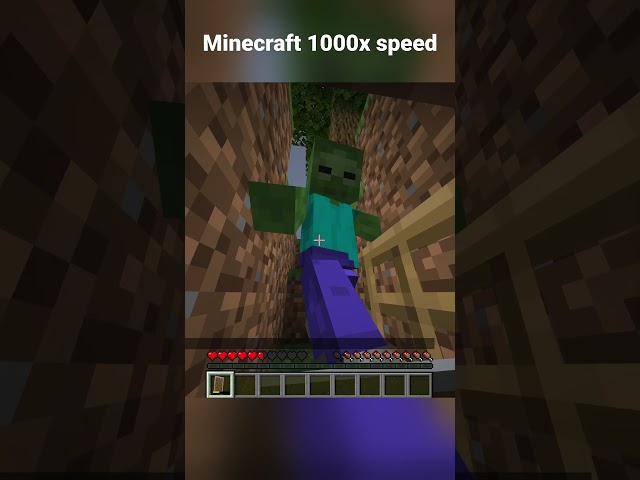 Minecraft 1000x speed