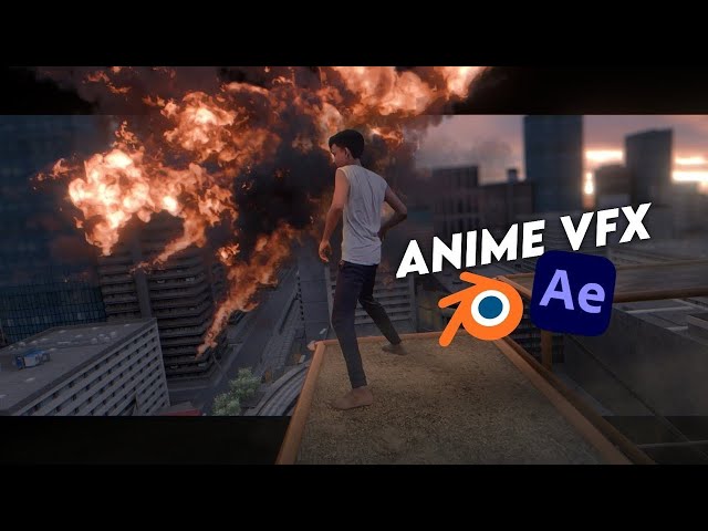Anime Explosion VFX Tutorial - Bakugo Style | Blender + AE