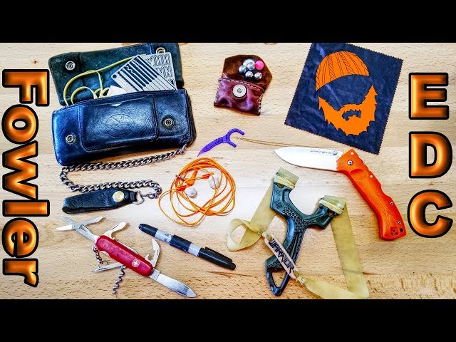 Fowler's Every Day Carry AKA Pocket Dump 2017