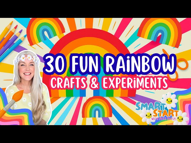 30 Rainbow Activities for Kids 🌈 | Crafts, Experiments & Classroom Fun