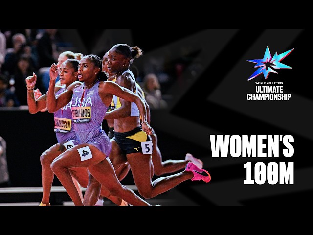 Full Women's 100m Semi Finals & Final | World Athletics Ultimate Championship