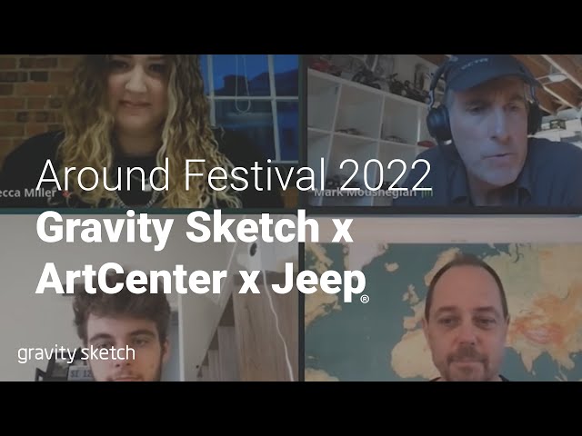 Gravity Sketch x ArtCenter x Jeep® - Around Global 3D Design Festival 2022