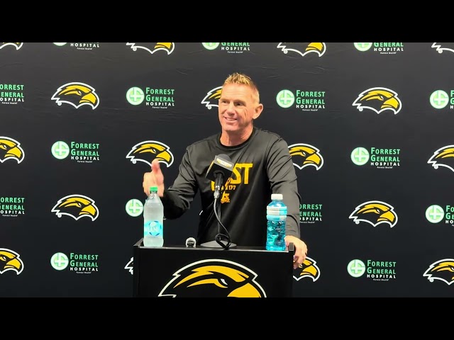 Southern Miss Football | Weekly Press Conference - Alcorn State