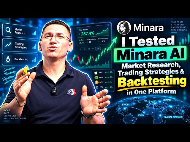 I Tested Minara AI — Market Research, Trading Strategies & Backtesting in One Platform