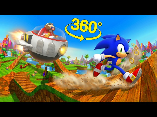SONIC 360° VR Experience | 4K 3D Animation Test