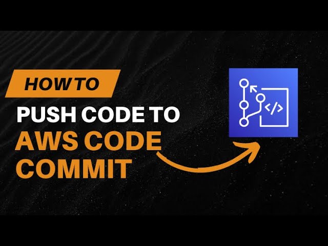 How to push code to AWS codecommit