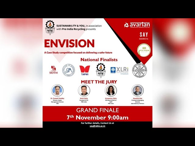 Envision | Sustainibility & You | NITIE Mumbai