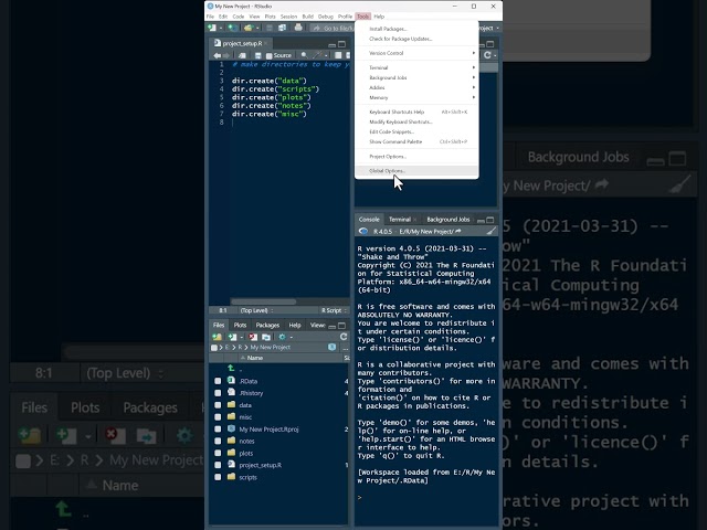 R Studio: How to Switch R Versions
