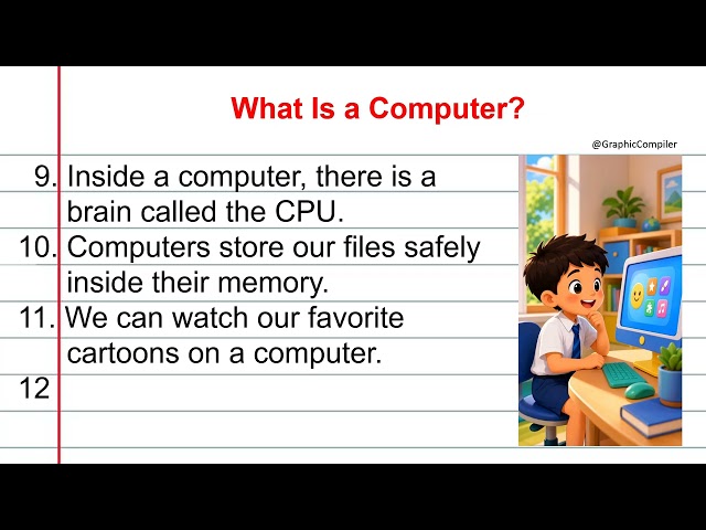 What Is a Computer   Computer Basics for Kids 🏫 | Essential Lessons Every Kid Should Know