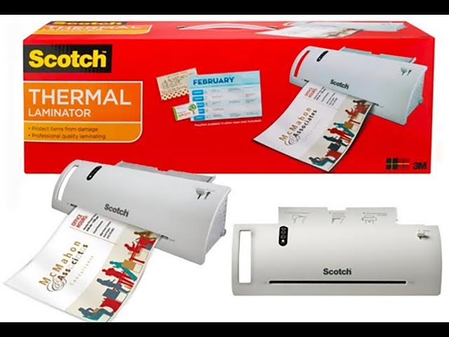 Scotch Thermal Laminator - Unboxing