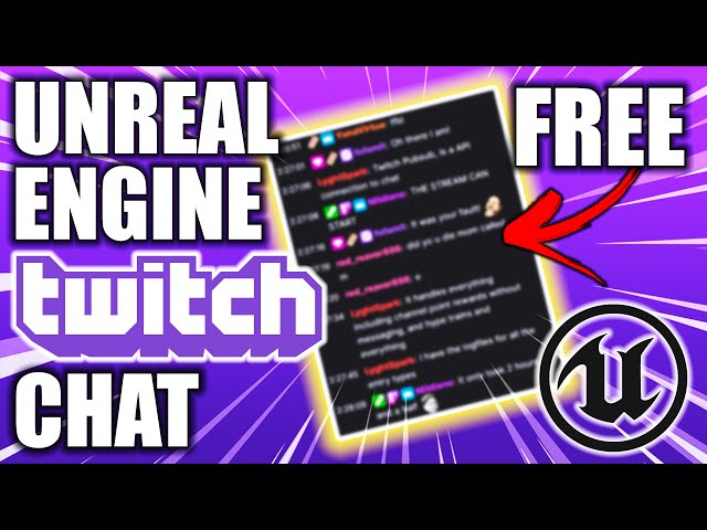 Add Twitch Chat To Unreal Engine 5 (Easy Browser Source)