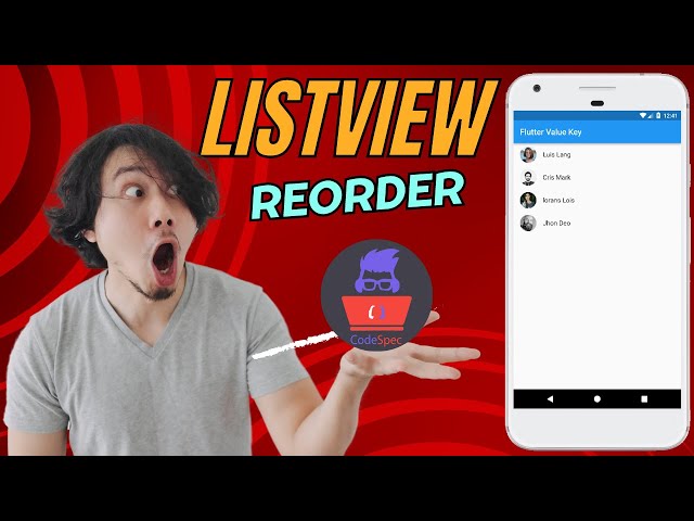 Flutter Value key || ReOrderablelistview || Flutter Tutorial (2023)