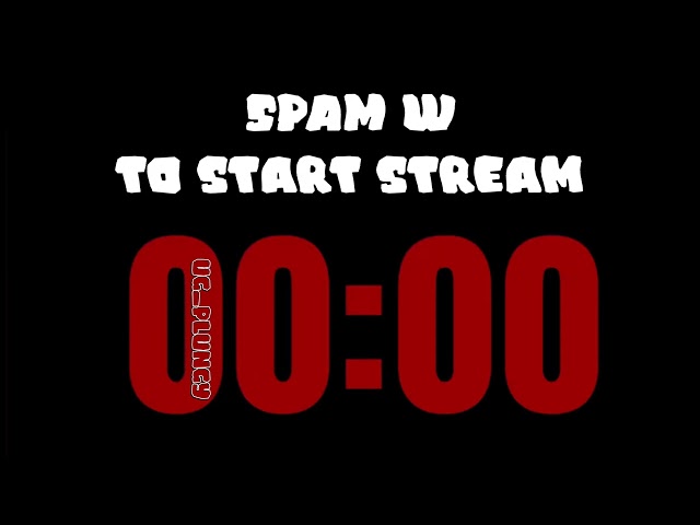 For when I start my live streams