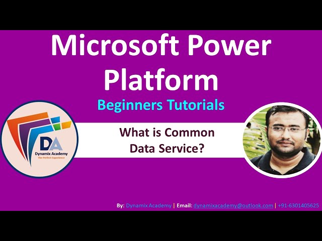 What is the Microsoft Common Data Service? common data service dynamics 365 crm