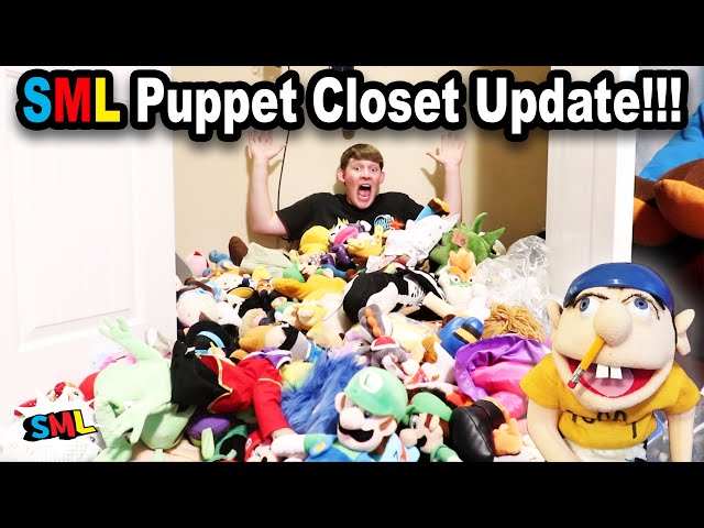 SML PUPPET CLOSET UPDATE!!!