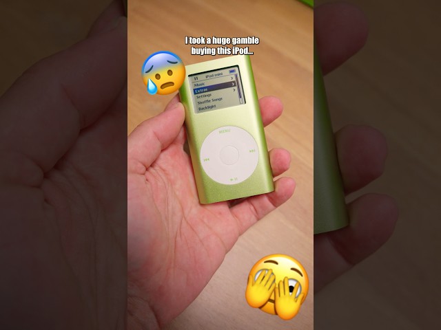 She sold me a broken iPod.. Let’s mod it!