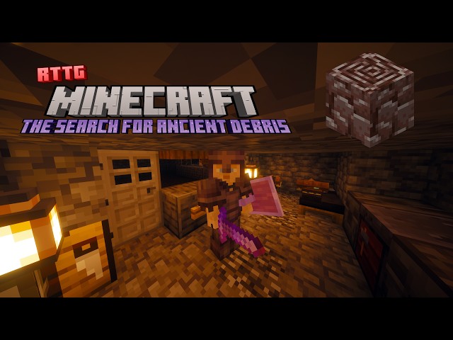 The search for Ancient Debris! - #minecraft シ !discord @richthetattguy