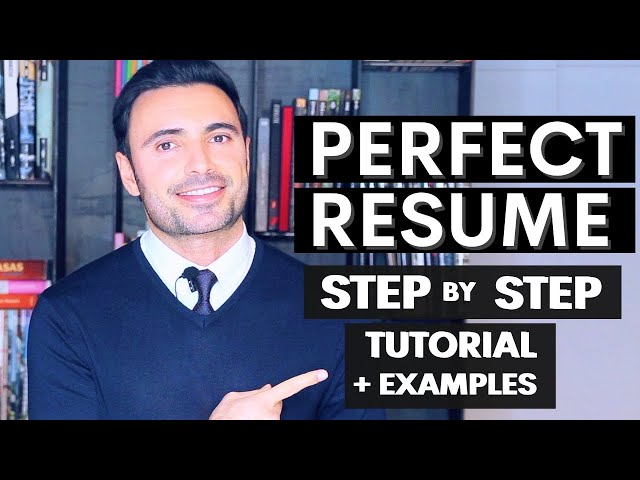 How to Write a GREAT Resume Step by Step - Resume Example INCLUDED