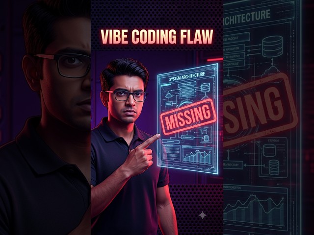 Vibe Coding vs Blueprint SDLC: The Truth About AI Software Governance! 🚀#shorts
