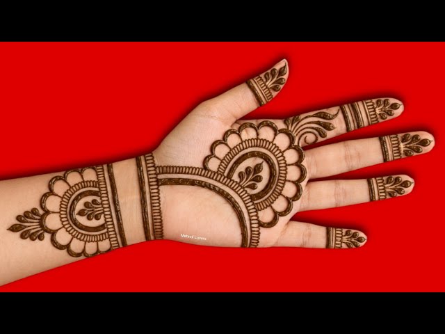 simple mehndi design new  | mehandi ka design | mehndi design | मेंहदी डिजाइन | mehandi