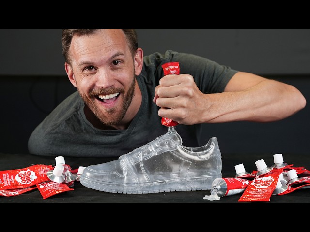 Shoes Made Entirely of SHOE GLUE?