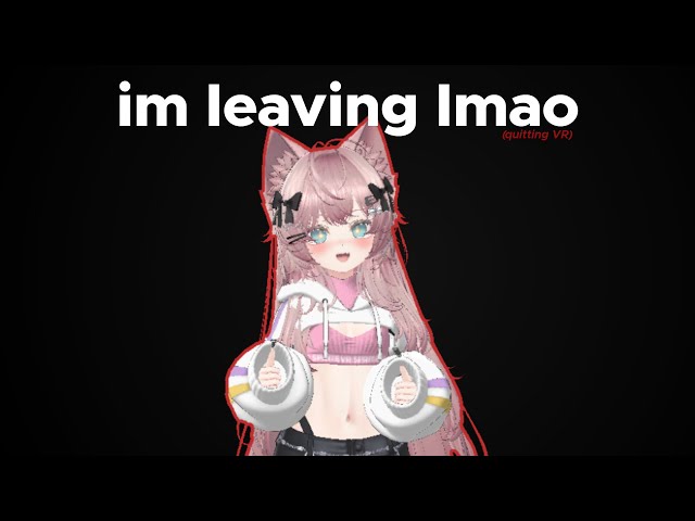 im quitting VR...