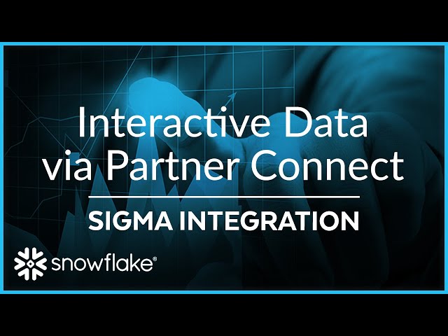 Transform and Visualize Your Data with Sigma through Partner Connect | Snowflake Inc.
