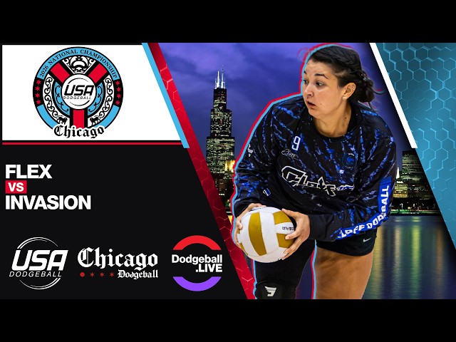 Flex vs Invasion [Cloth Women Final] 2026 USA Dodgeball National Championships