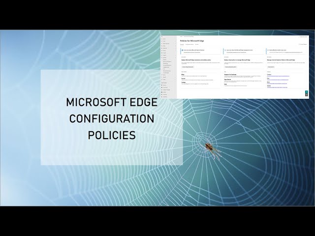 Microsoft Edge Admin Policies in Microsoft 365 | Full Tutorial