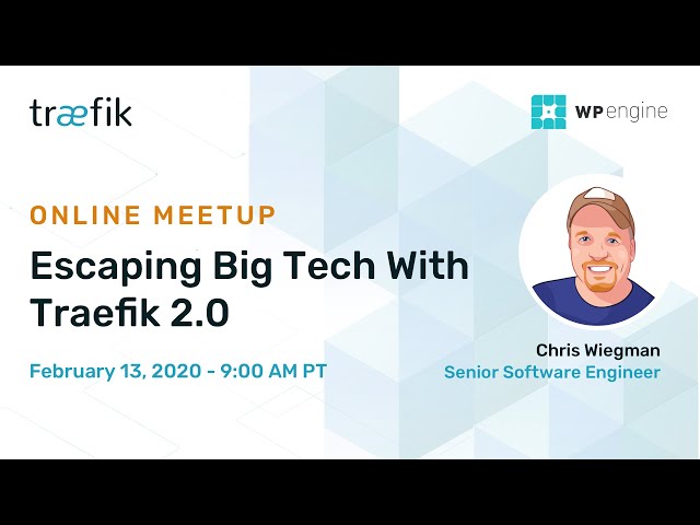 Escaping Big Tech With Traefik 2.0