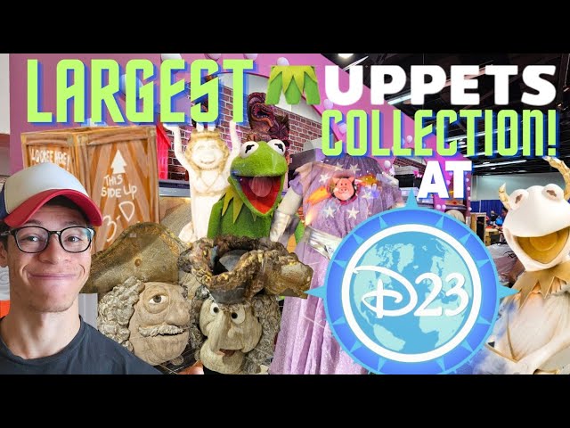 I Found the RAREST Muppet Props at D23!