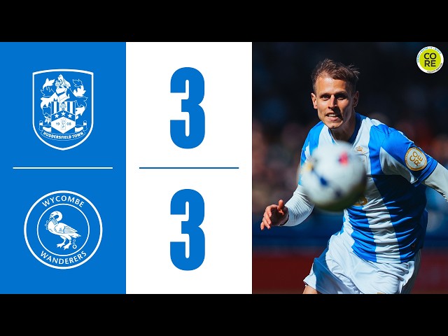 HIGHLIGHTS | Huddersfield Town 3-3 Wycombe Wanderers