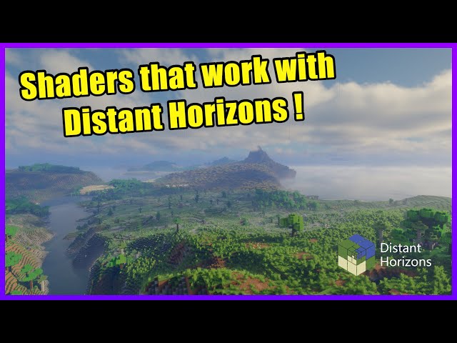 Minecraft: All Shaders that WORK with Distant Horizons!!!