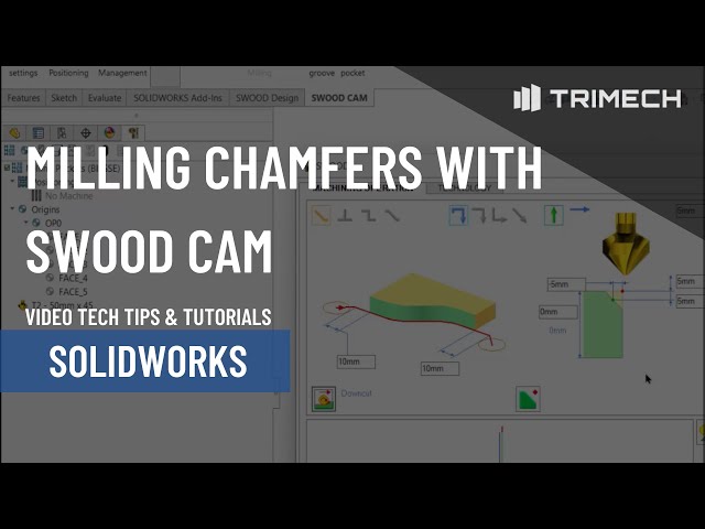 Milling Chamfers with SWOOD CAM