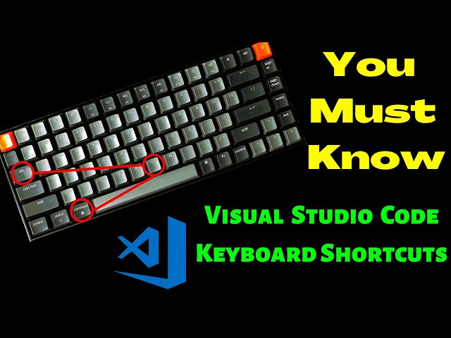 Visual Studio Code keyboard shortcuts to make life easy | VS Code keyboard shortcuts | #vscode