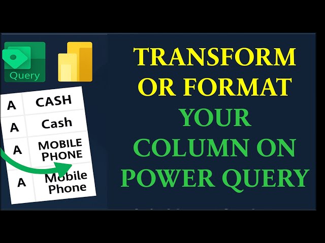 Quick POWER QUERY Fix for Messy Capital Letters