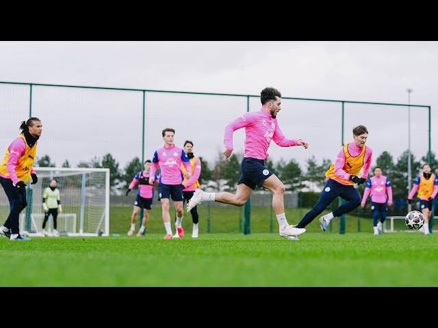 City TRAIN Ahead of Real Madrid Return Leg | UEFA Champions League