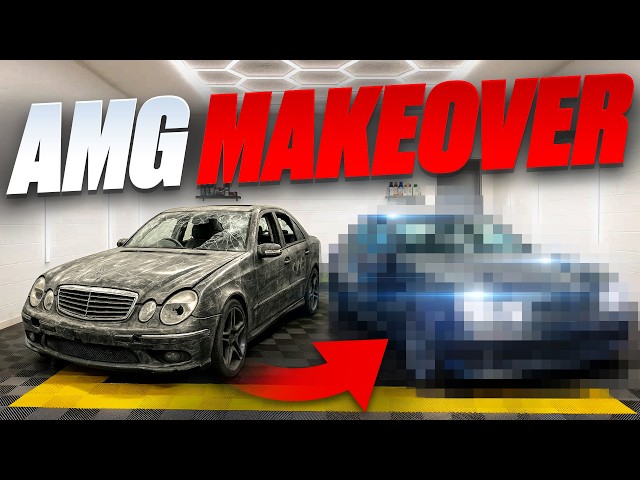 Mercedes E55 AMG Restoration & full build- Blown Engine, Broken Dreams & a Comeback