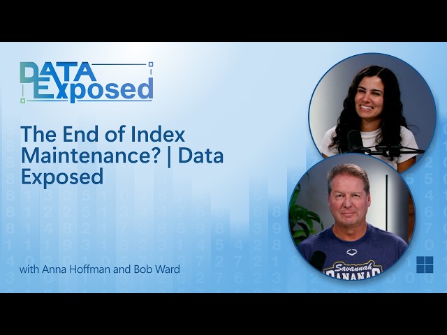 The End of Index Maintenance? | Data Exposed