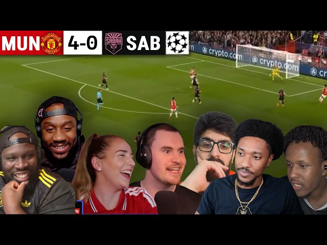 HATERS SILENCED 🤫 MAN UNITED FANS GO WILD After 4-0 CHAMPIONS LEAGUE DEMOLITION! | MATCH REACTIONS