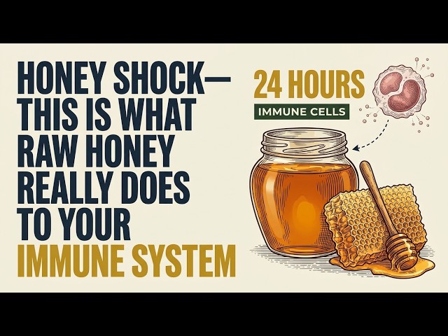 Honey Shock: This Is What Raw Honey REALLY Does To Your Immune System