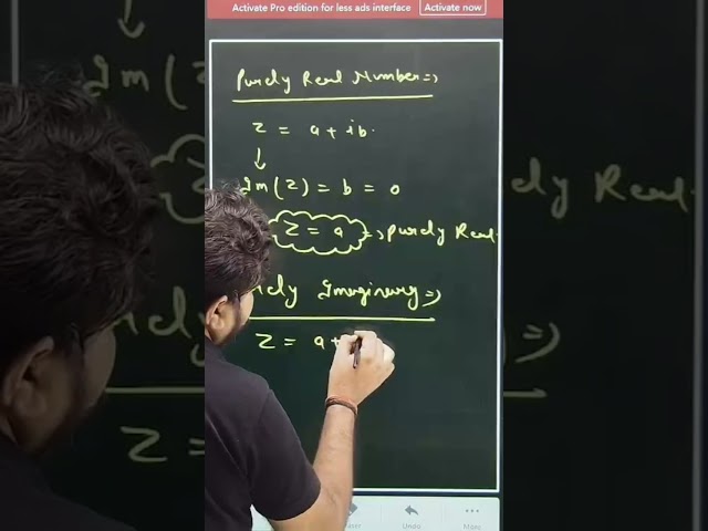 #purely real number #complex number #rsspathshala #class12maths #mathematics