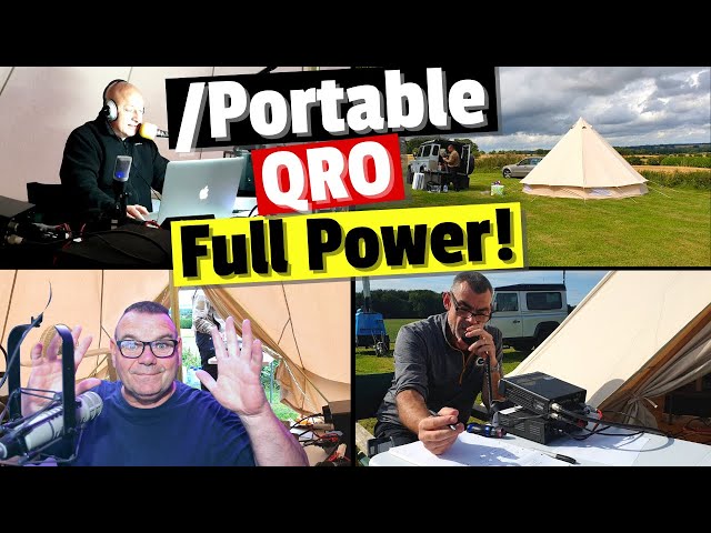 Crazy QRO Full Power Ham Radio Portable Weekend! M0XXT/P