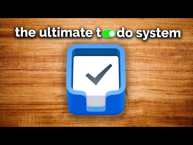 How I organize all my to-dos and get everything done (guide)