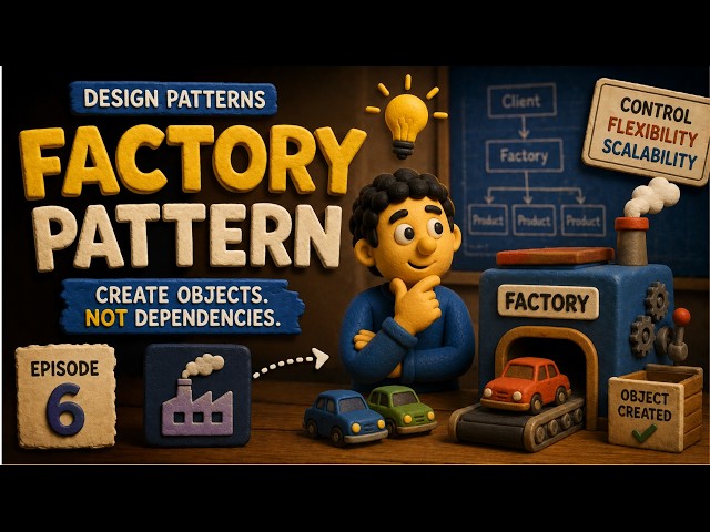 Design Patterns Made Simple: Factory Pattern (Problem + Solution +Real Code)