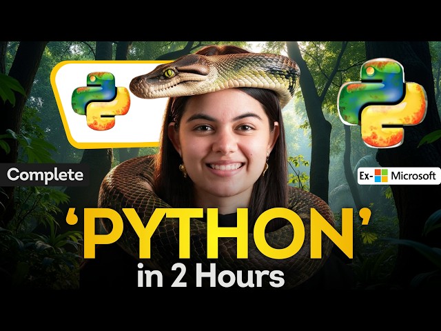 Python Full Course for Beginners