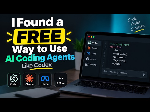 I Found a FREE Way to Use AI Coding Agents Like Codex