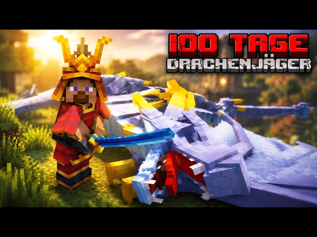 100 Tage Minecraft als Drachenjäger [Der Film]