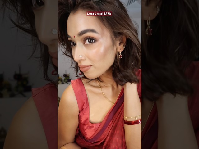 GRWM ❤️ | Makeup tutorial | saree | Bengali